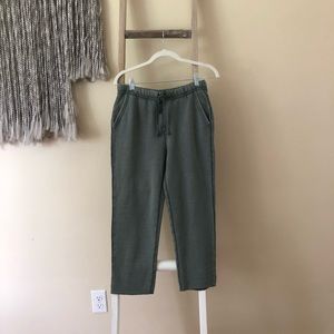 Aerie Sandy Fleece Cropped Sweatpant